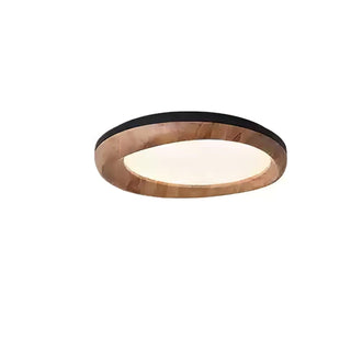 Ovala Organic Wood Ceiling Light