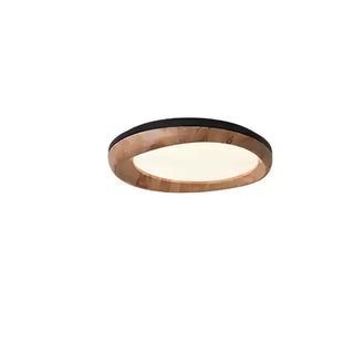 Ovala Organic Wood Ceiling Light