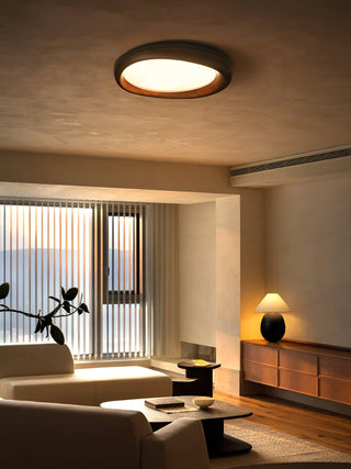 Ovala Organic Wood Ceiling Light