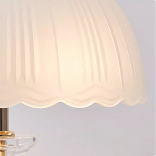 Domed Elegant Glass Table Light