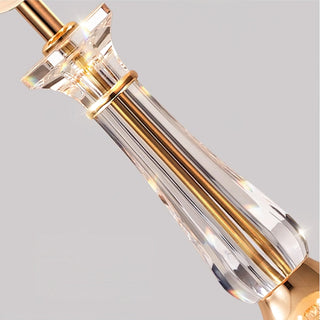 Domed Elegant Glass Table Light