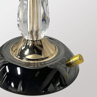 Domed Elegant Glass Table Light