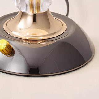 Domed Elegant Glass Table Light