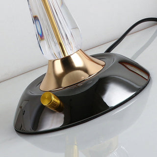 Domed Elegant Glass Table Light