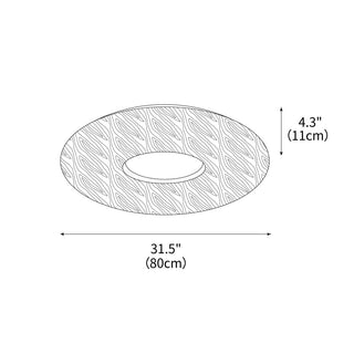 Toro Playful Wood Ceiling Ligh