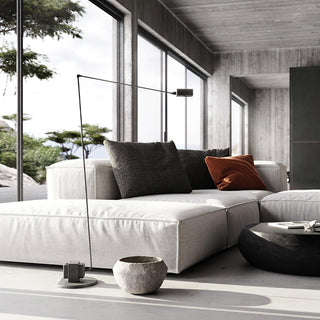 Apex Flex Minimalist Metal Floor Light