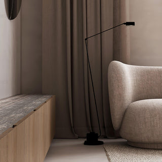 Apex Flex Minimalist Metal Floor Light
