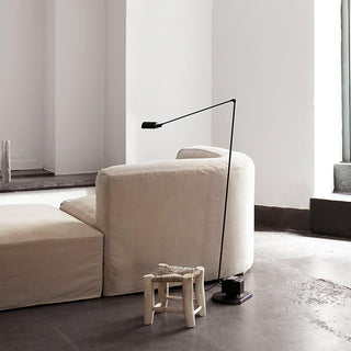Apex Flex Minimalist Metal Floor Light