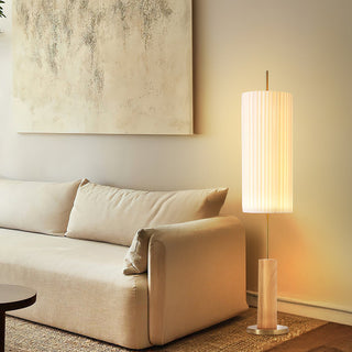 Elowen Minimalist Fabric Floor Lamp