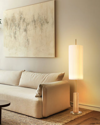 Elowen Minimalist Fabric Floor Lamp