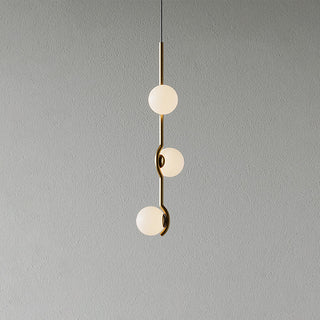 Doris Black Metal Glass 4-Light Pendant