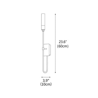 Double Arrow Modern Metal Wall Sconce