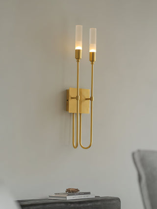 Double Arrow Modern Metal Wall Sconce