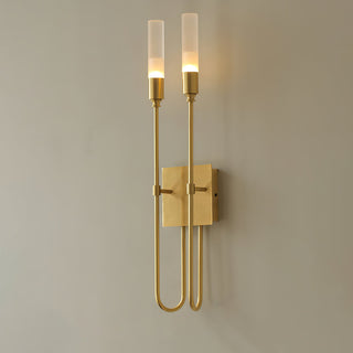 Double Arrow Modern Metal Wall Sconce