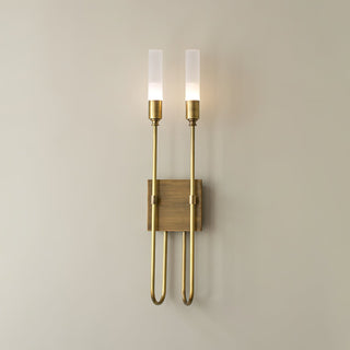 Double Arrow Modern Metal Wall Sconce