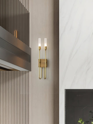 Double Arrow Modern Metal Wall Sconce