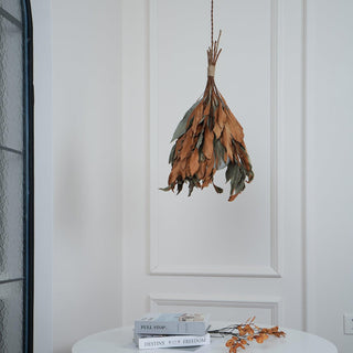 Double Sided Leaf Organic Natural Leaves Pendant Light