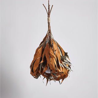 Double Sided Leaf Organic Natural Leaves Pendant Light