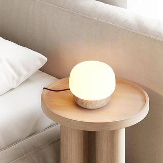 Doudou Minimalist Travertine Table Light