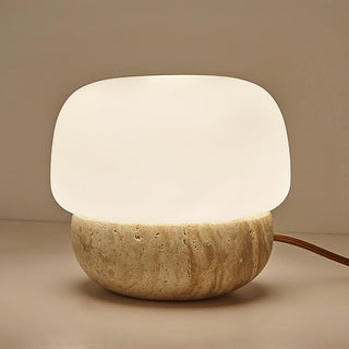 Doudou Minimalist Travertine Table Light