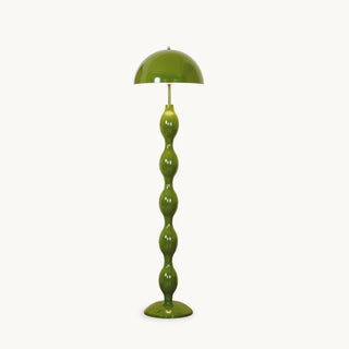 Maren Playful Green Metal Floor Lamp
