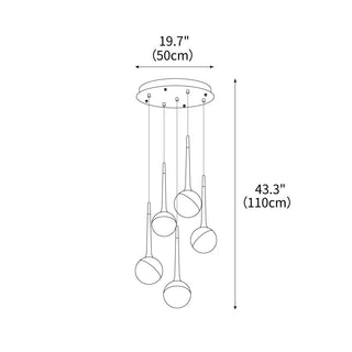 Dew Modern Wood Pendant Light