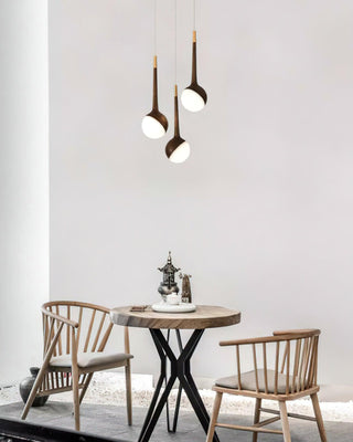 Dew Modern Wood Pendant Light