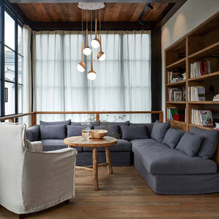 Dew Modern Wood Pendant Light