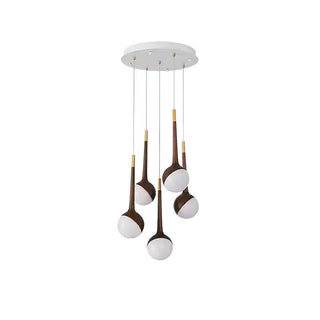 Dew Modern Wood Pendant Light