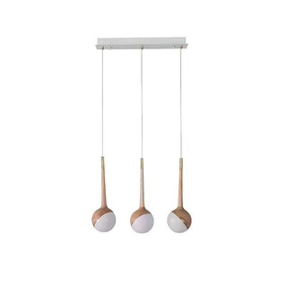 Dew Modern Wood Pendant Light
