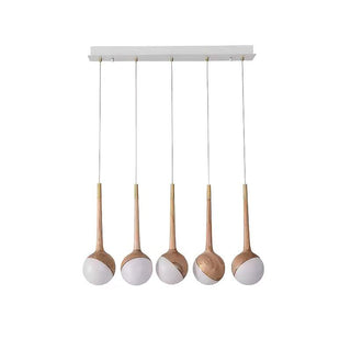 Dew Modern Wood Pendant Light