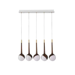 Dew Modern Wood Pendant Light