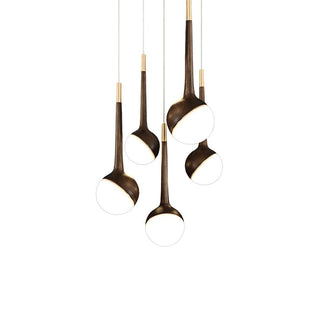Dew Modern Wood Pendant Light