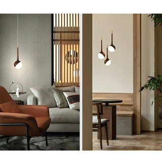 Dew Modern Wood Pendant Light
