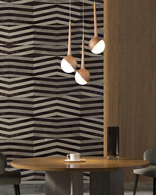 Dew Modern Wood Pendant Light