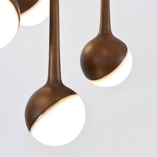 Dew Modern Wood Pendant Light