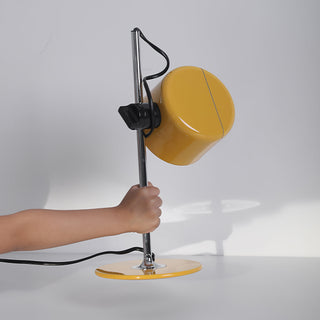 Retro Red & Black Metal Desk Lamp