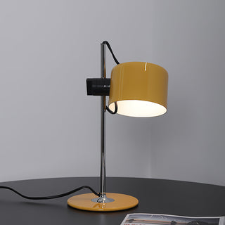 Retro Red & Black Metal Desk Lamp