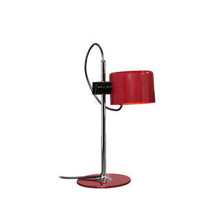 Retro Red & Black Metal Desk Lamp