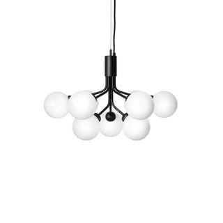 Drum Tower Octopus Sculptural Metal Chandelier