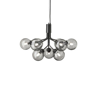 Drum Tower Octopus Sculptural Metal Chandelier