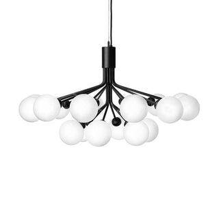 Drum Tower Octopus Sculptural Metal Chandelier