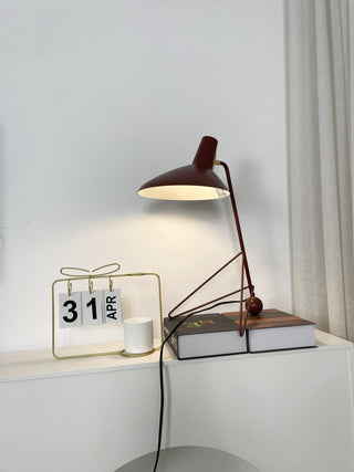 Liora Mid-Century Metal Table Lamp