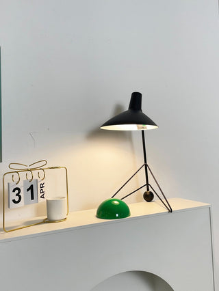 Liora Mid-Century Metal Table Lamp