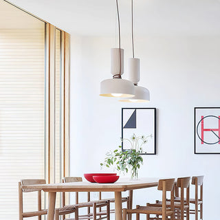 Dumbbell Black Metal Pendant Light