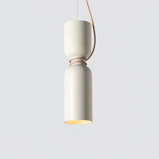 Dumbbell Black Metal Pendant Light