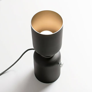 Contrast Black  White Geometric Table Lamp