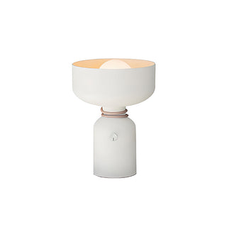 Contrast Black  White Geometric Table Lamp