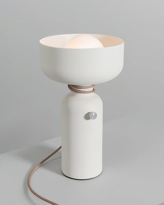 Contrast Black  White Geometric Table Lamp