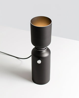 Contrast Black  White Geometric Table Lamp